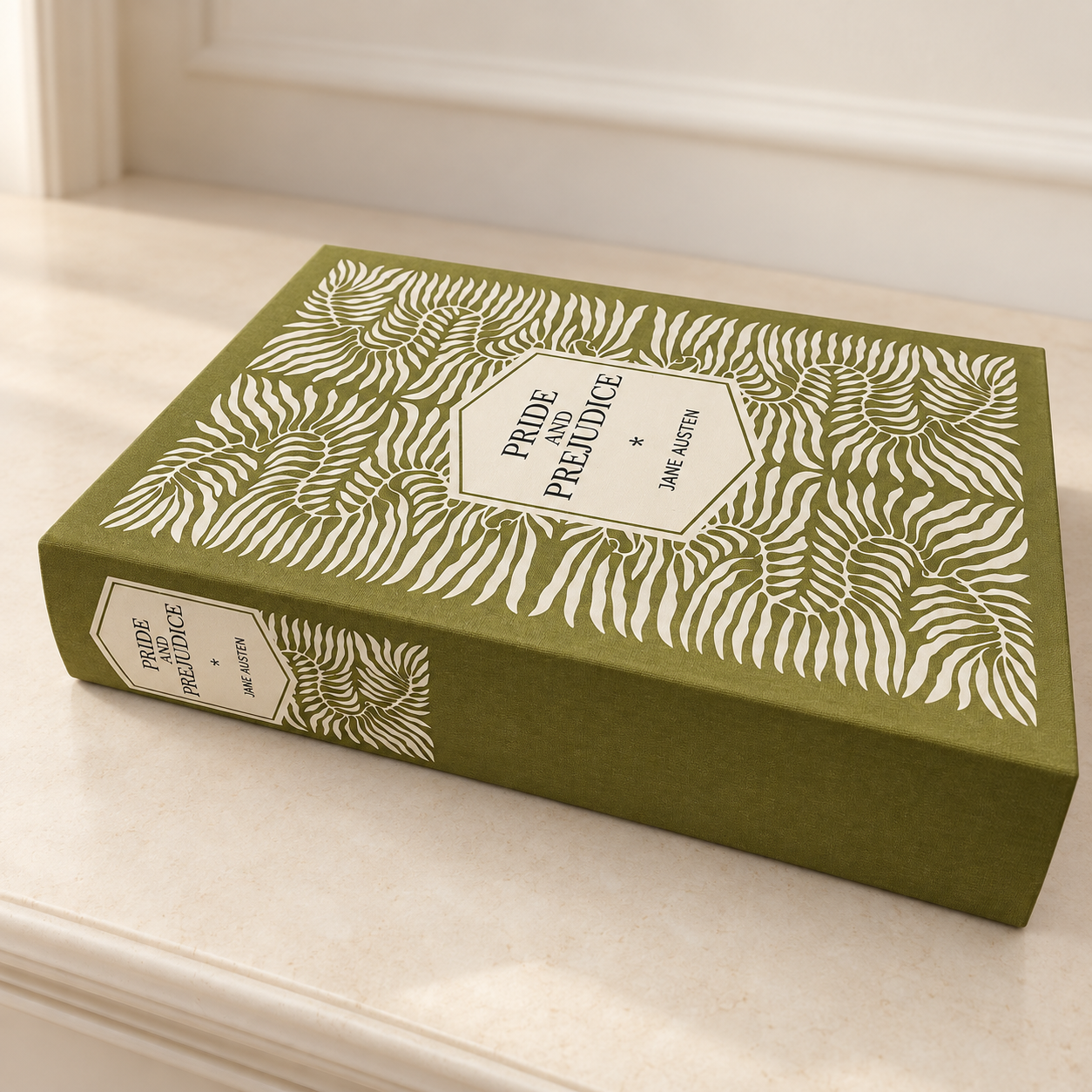 Caja libro decorativa con almacenaje - Orgullo y perjuicio o Cumbres borrascosas - Imagen 5
