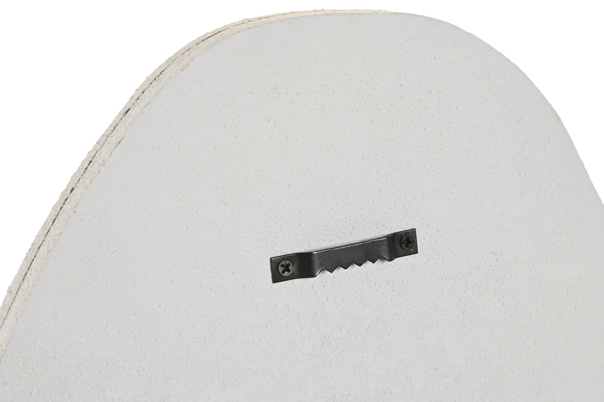 Set de 2 espejos decorativos blancos de MDF · 35 × 30 cm - Imagen 4