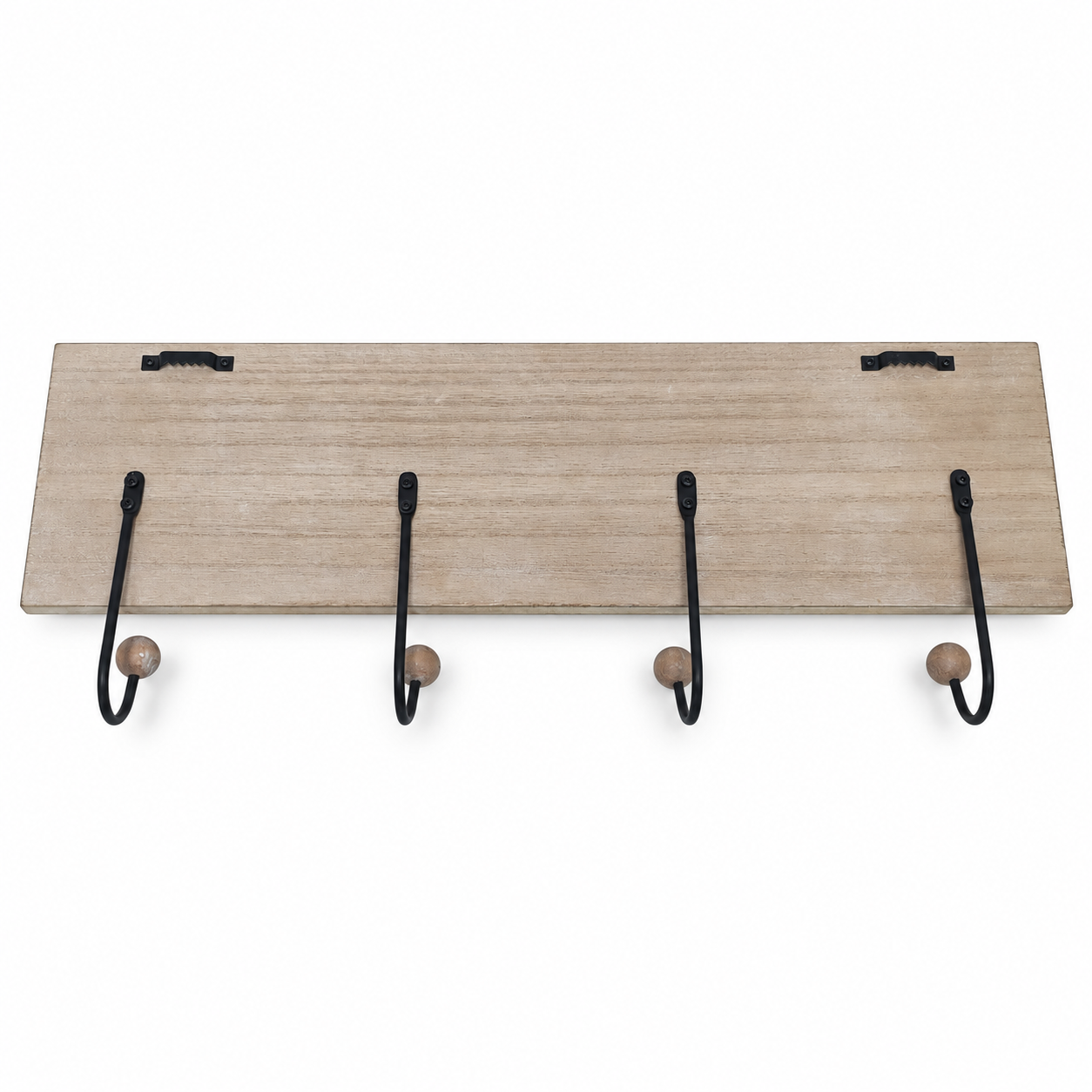 Perchero de pared con salamandras y 4 ganchos – 47 cm - Imagen 4